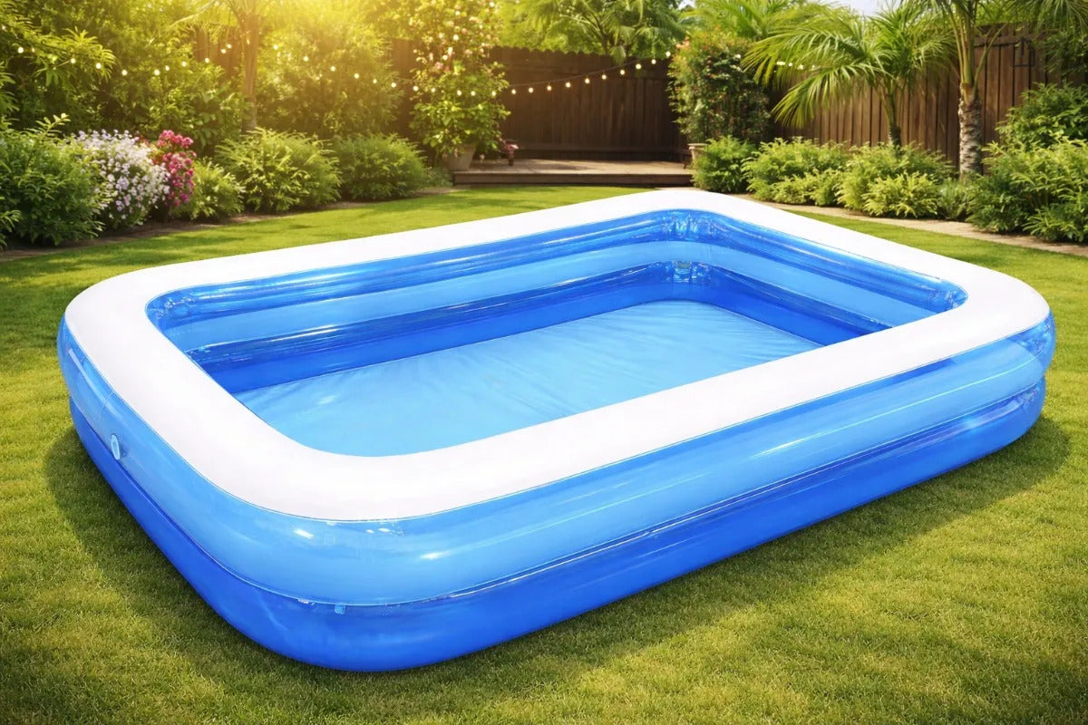 Piscina Inflable Rectangular 200x150x50cm 468l