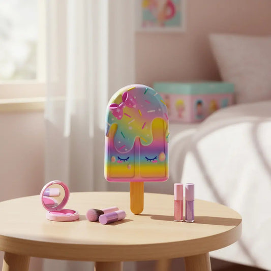 Set De Maquillaje En Estuche Paleta 8 Piezas Candy Toys