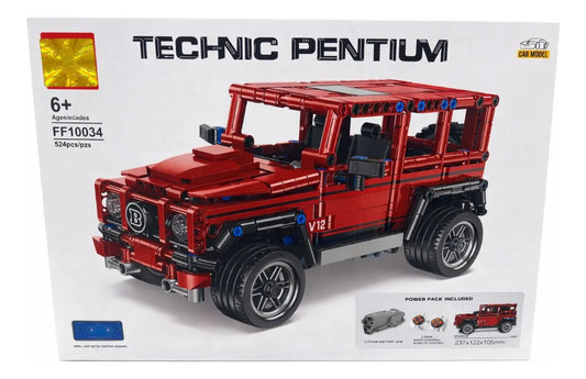 Camioneta Suv De Lujo De Bloques 524 Piezas Para Armar Rc