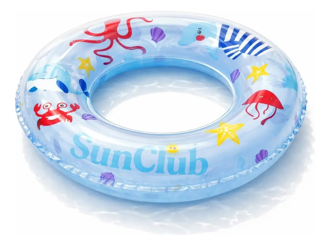 Salvavidas Niño Sun Club 50 Cm 2 Colores Azul Amarillo