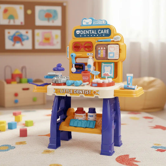 Consultorio Dental Infantil Candy Toys Educativo 54 Piezas