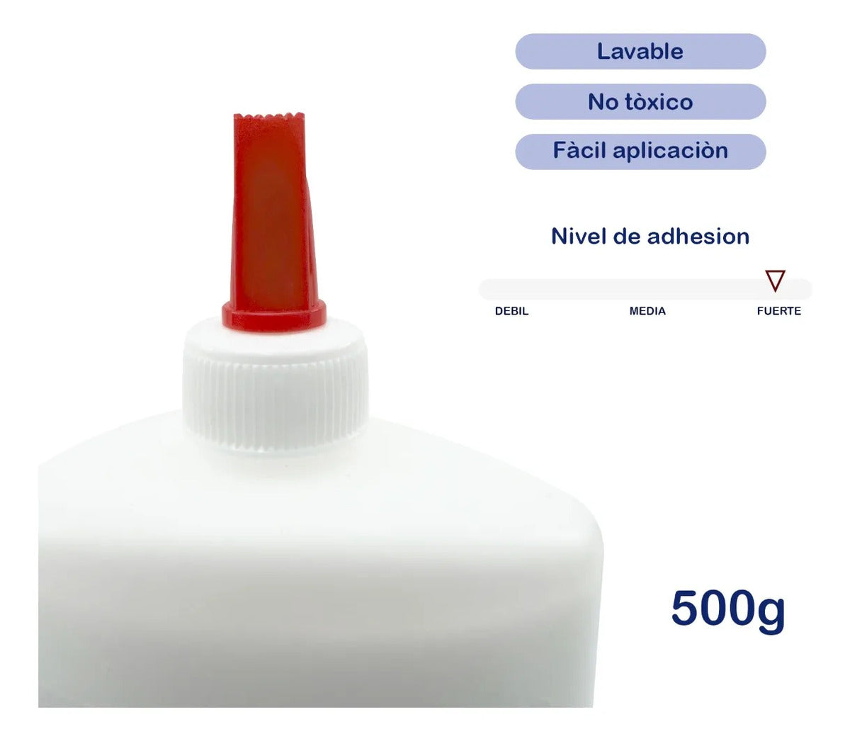 Resistol Blanco Lluvia 500 G Pegamento Escolar Lavable