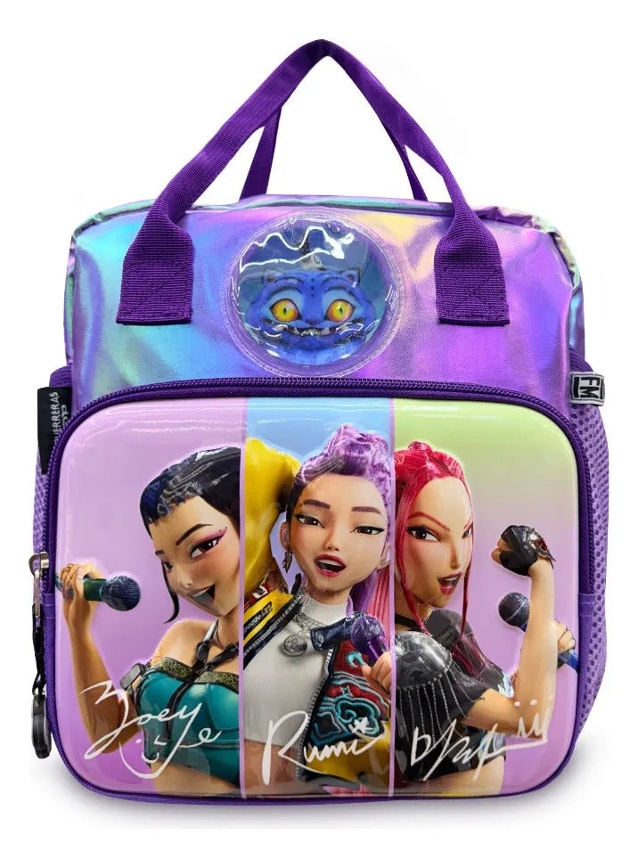 Set Escolar Fotorama Lila KPop Demon Hunters 3D