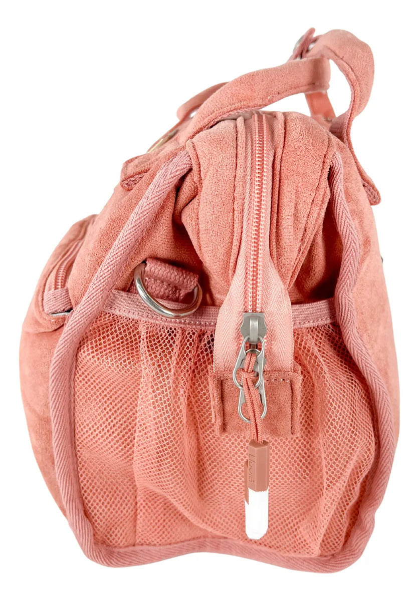 Paquete Mochila 3 Piezas Marca Lluvia Rosa Gamusa Primaria