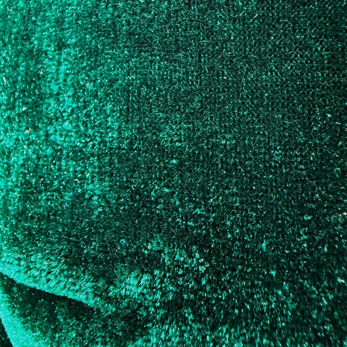 Moño Navideño Lluvia Light Verde Esmeralda Con Relleno 25 Cm