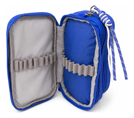 Lapicera Organizador Lluvia Azul Claro Para Ochenta Colores