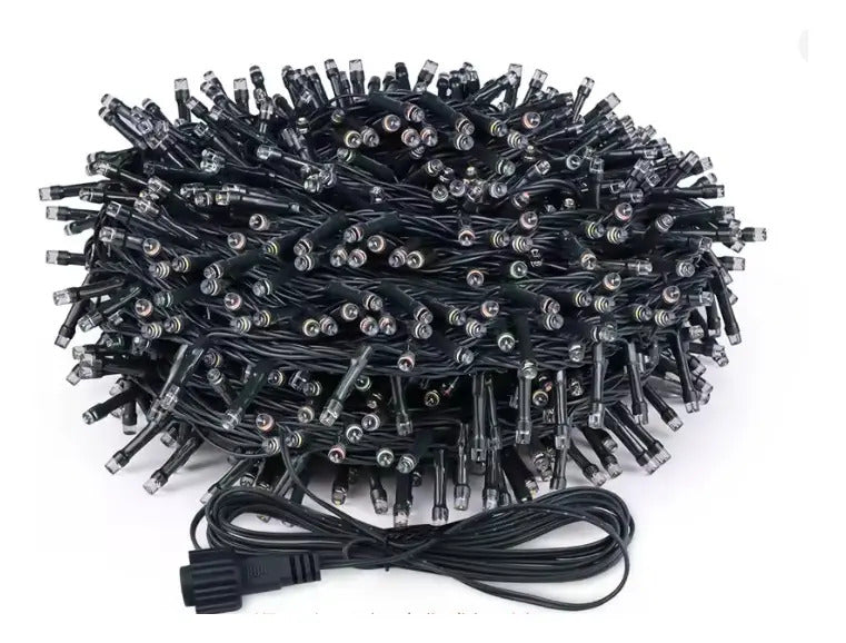 Serie 400 Luces Led Blancas 20 M Para Arboles Y Guirnaldas