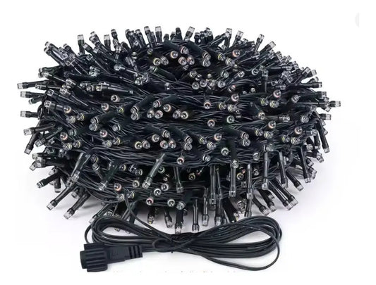 Serie 400 Luces Led Blancas 20 M Para Arboles Y Guirnaldas