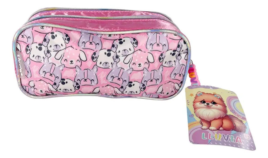 Paquete Mochila 3 Piezas Marca Lluvia Perrito  Primaria