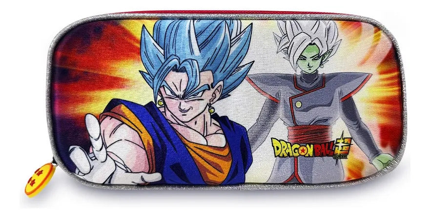Set Escolar Yadatex Anaranjado 3 Pzas Goku Blue Zamasu