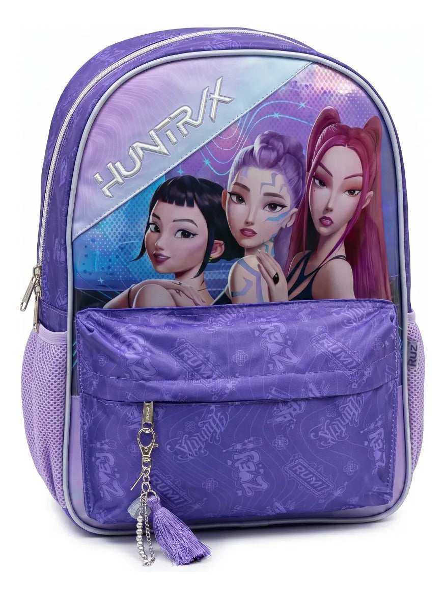 Set Primaria Ruz Tres Piezas Huntrix Con Mira Rumi Y Zoey