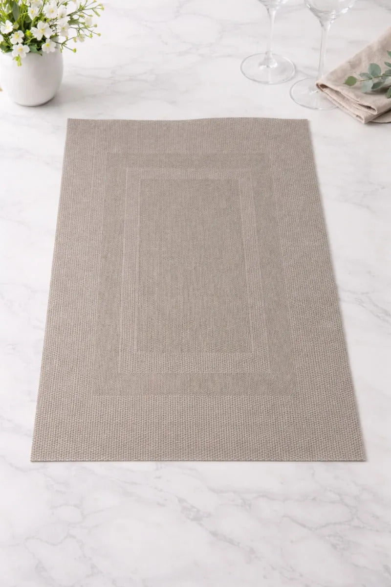 Manteles Individuales Decorativos 6 Piezas Efecto Satinado