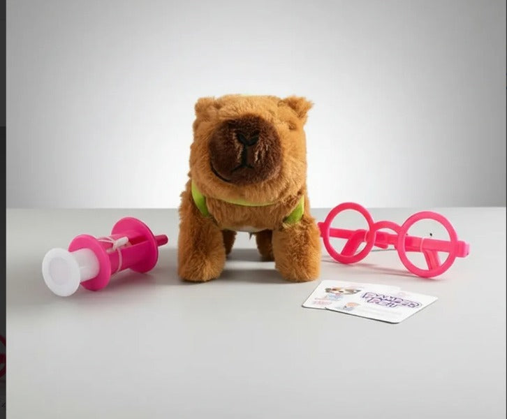 Capibara Interactiva Pamper Pet Con Accesorios Candy Toys