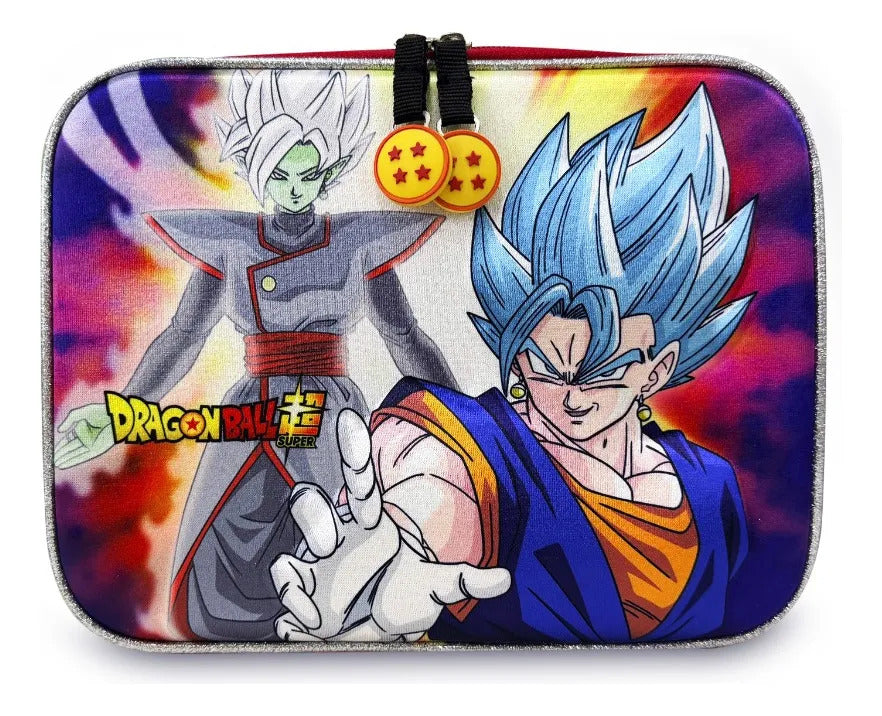 Set Escolar Yadatex Anaranjado 3 Pzas Goku Blue Zamasu