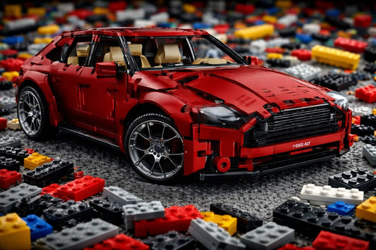 Carro Super Dbx De Bloques Rc Escala 1:8 2145 Pzs
