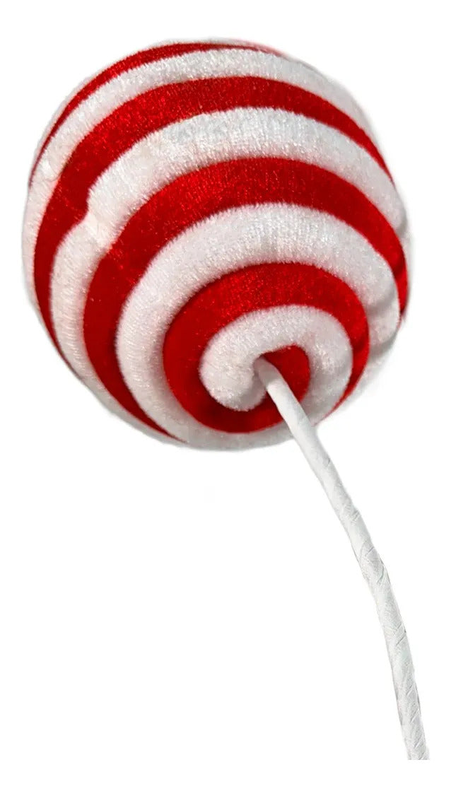 Rama Lluvia con 3 Esferas Multicolor Candy Land 76cm