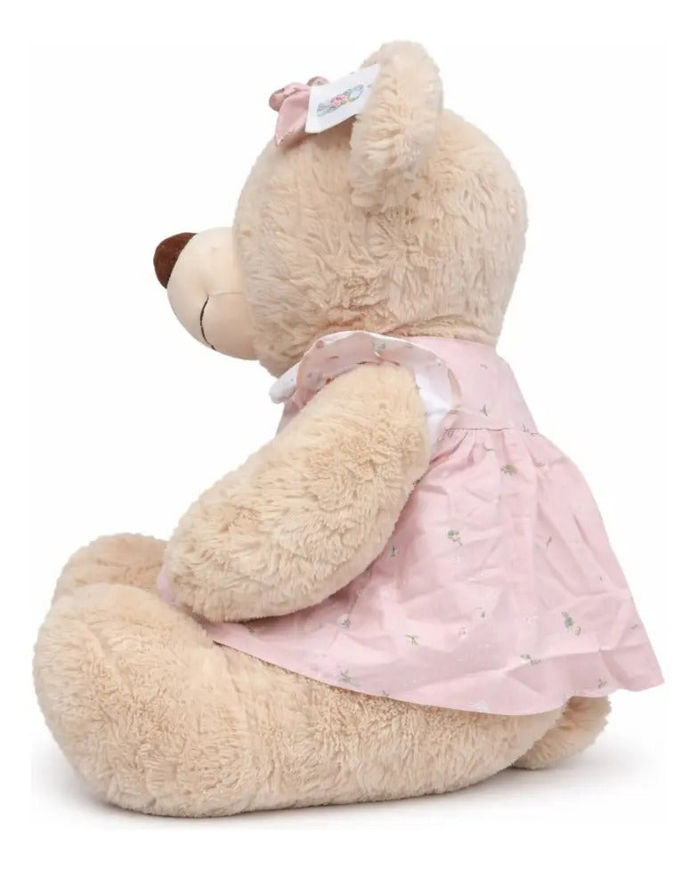 Peluche De Osa Grande Con Vestido 50x42x43 Cm Candy Toys