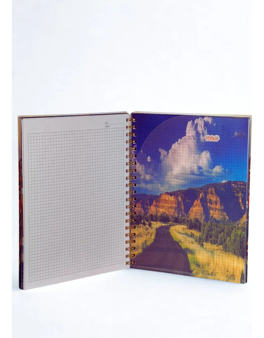 Cuadernos Profesionales 200 Hojas Cuadro Chico Set 2 Piezas
