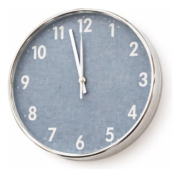 Reloj De Pared 29x4x29 Cm Diseño Elegante Para Hogar Oficina