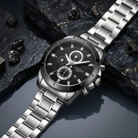 Reloj Orahao Diseño Con Extensible Metálico Tres Colores