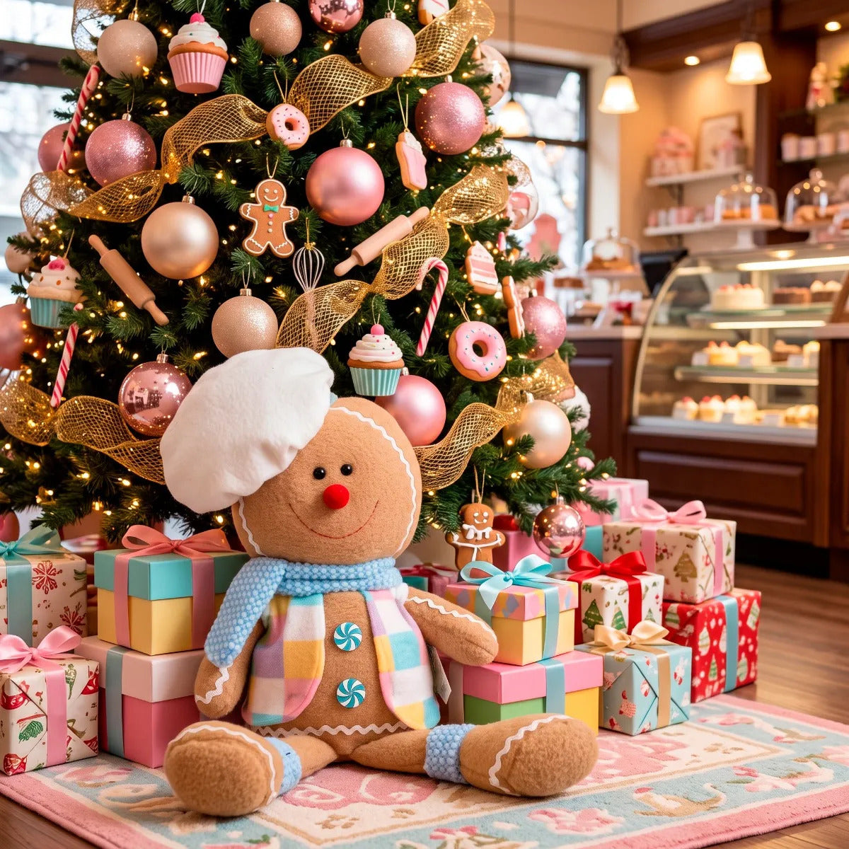 Peluche Galleta de Jengibre Niño y Niña 60 cm