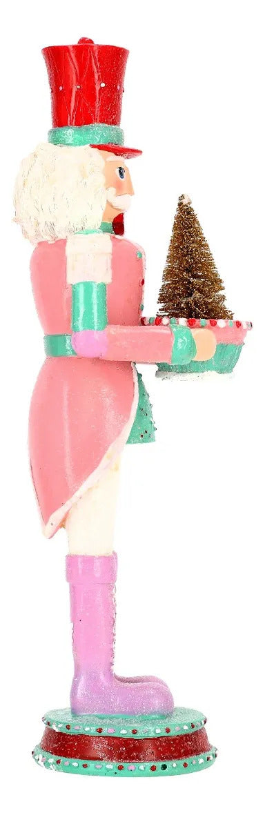 Cascanueces Lluvia Candy Land con Glitter 35 cm