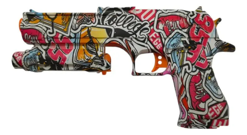 Pistola Candy Toys D8ah Con Luz Y 30,000 Balas