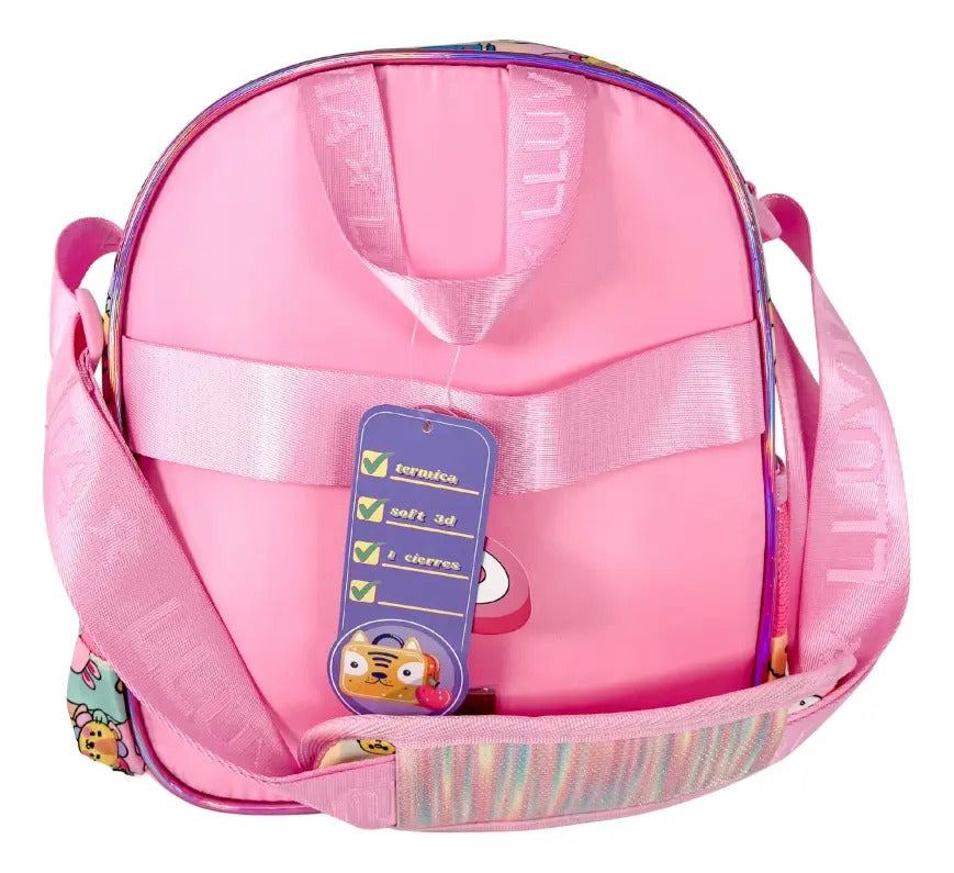Paquete 3 Piezas Marca Lluvia Primaria Feria Rosa Luz
