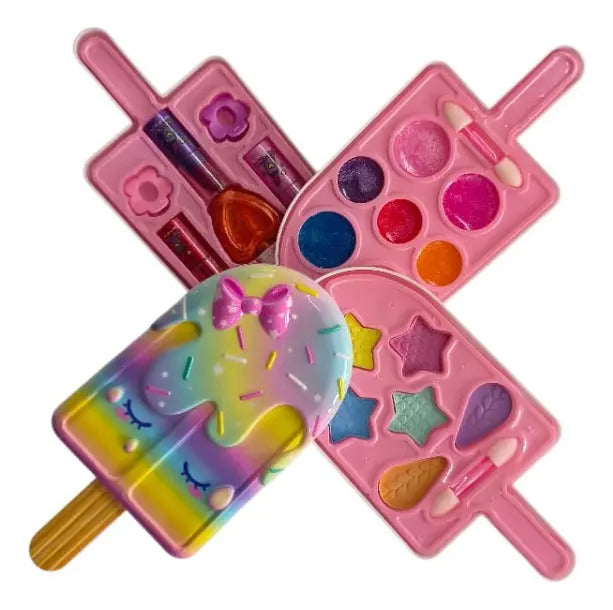 Set De Maquillaje En Estuche Paleta 8 Piezas Candy Toys