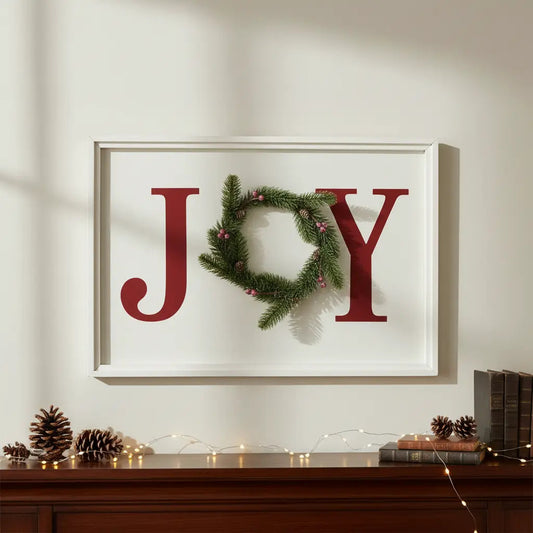 Cuadro Navideño Decorativo Marca Lluvia