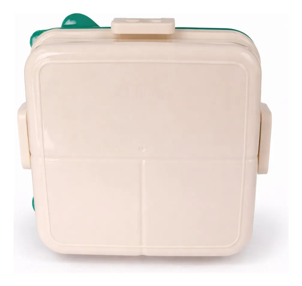 Tupper Lunch Box Dinosaurio 3 Compartimentos 850 Ml