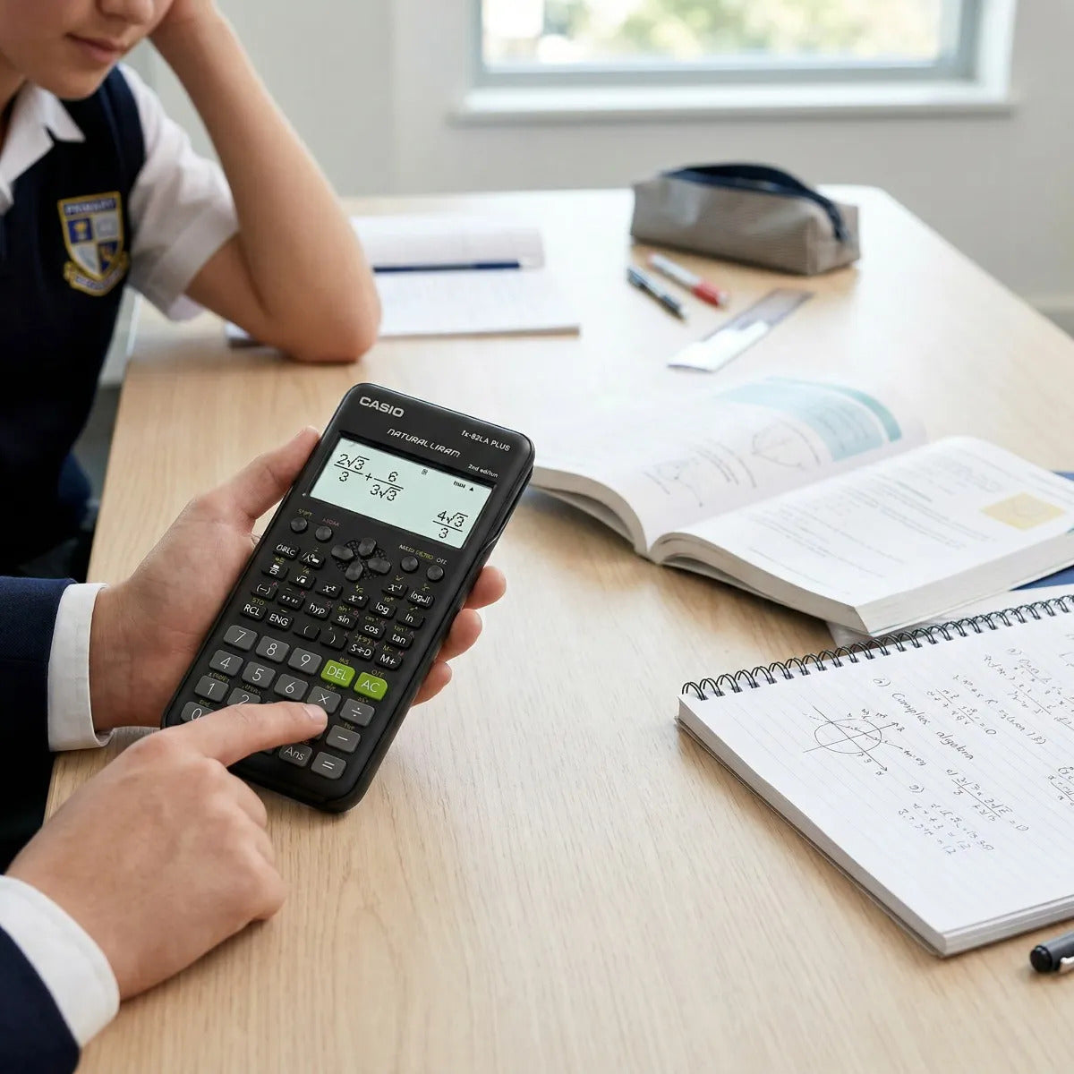 Casio Fx-82la Plus Calculadora Científica 252 Funciones