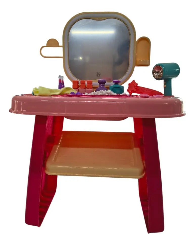 Tocador Infantil Funny Dresser Con Luz, Sonido 20 Piezas