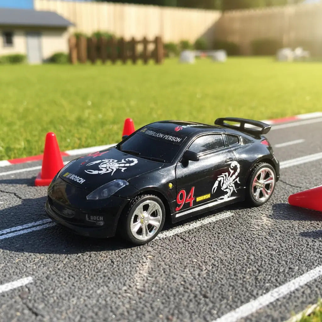 Mini Carro Rc Recargable 5 Km/h Colores Al Azar Candy Toys