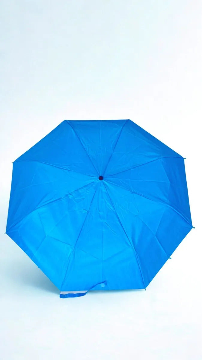 Paraguas De Bolsillo Nylon Premium 7 Colores Semi Automático