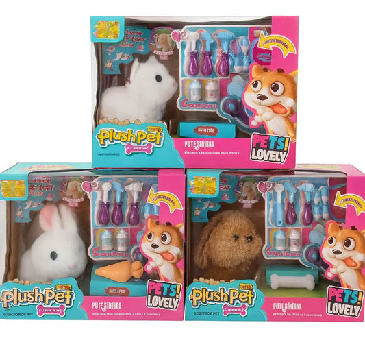 Mascota Interactivo Con Accesorios Médicos Candy Toys
