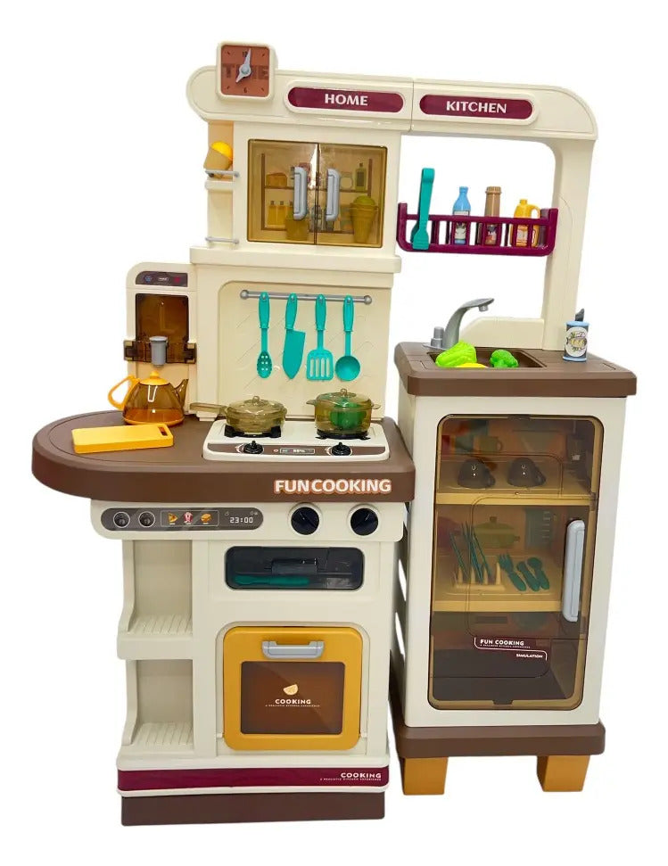 Cocina Marca Candy Toys  Con Luces Y Sonidos 52 Piezas