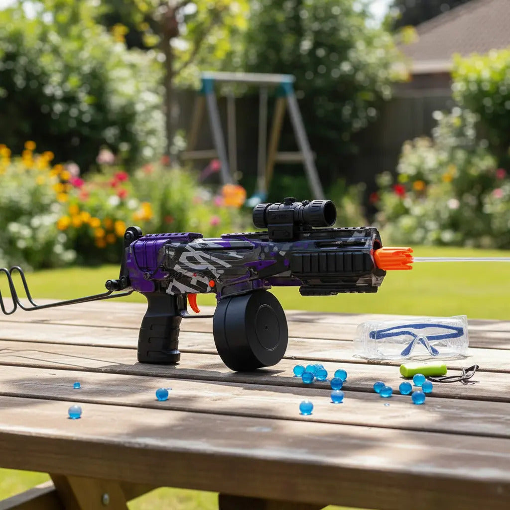 Pistola De Juguete Cz Candy Toys Con 30,000 Balas De Gel