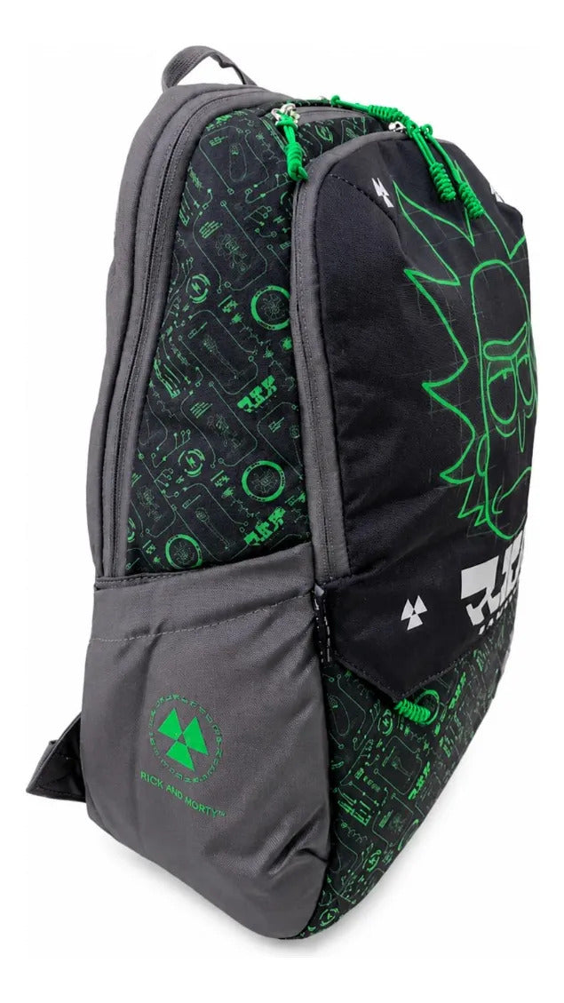 Mochila Juvenil Fotorama Rick And Morty Rick Sanchez Escolar