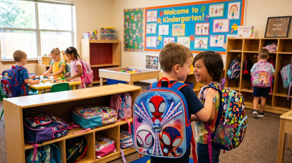 Mochila Kinder Ruz Spider-man Ghost Spider Y Miles Morales