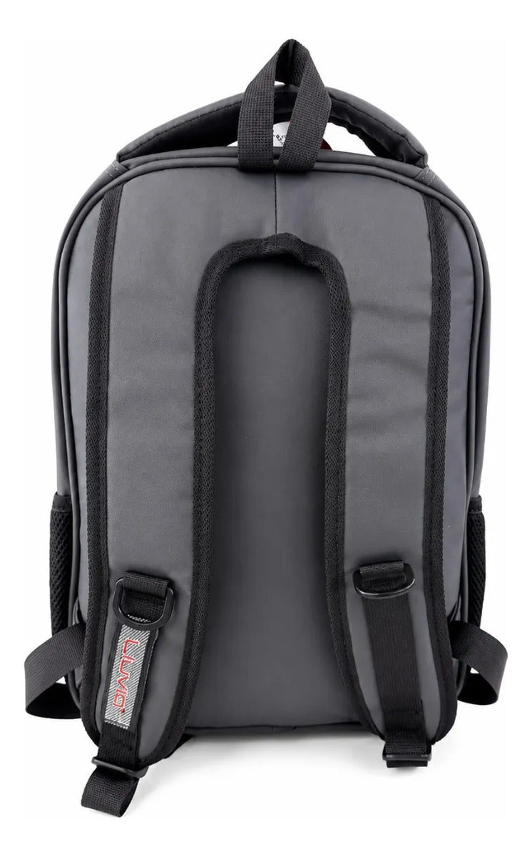 Mochila Ejecutiva Lluvia Gris Oscuro Repelente Al Agua