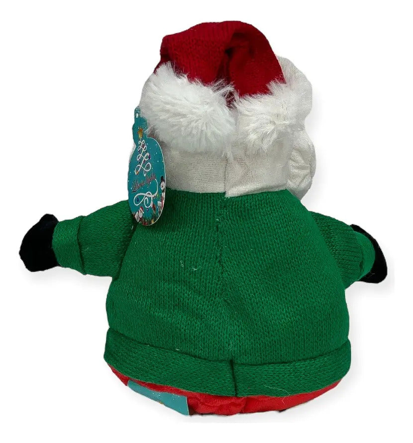 Muñecos Navideños 3 Piezas 20x10x14 Cm Marca Luvia