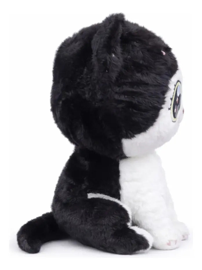 Peluche Gato Tierno Dos Colores 36x27x24 Cm Candy Toys