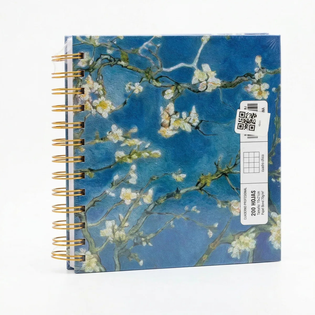Cuaderno Titiko Van Gogh 200 Hojas Cuadro Chico Francés