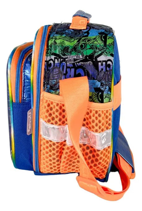 Mochila 3 Piezas Lluvia Primaria Monster Truck