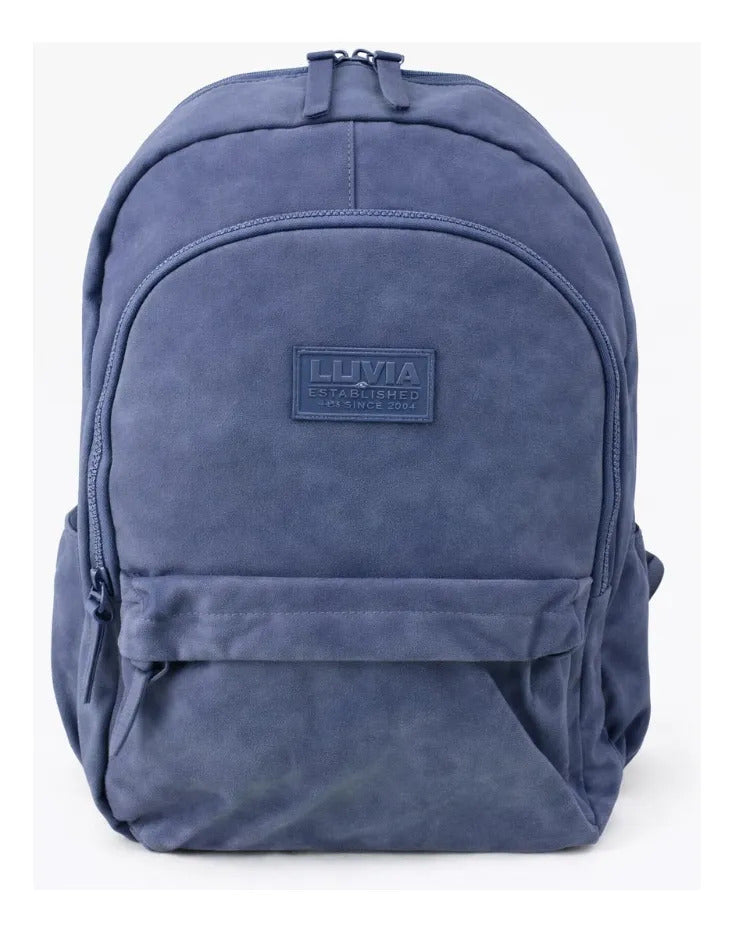 Mochila Lluviajuvenil Azul Práctica Con 3 Compartimento