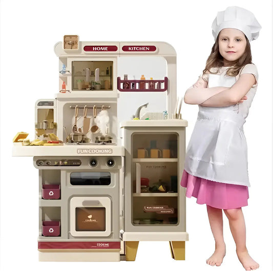 Cocina Marca Candy Toys  Con Luces Y Sonidos 52 Piezas