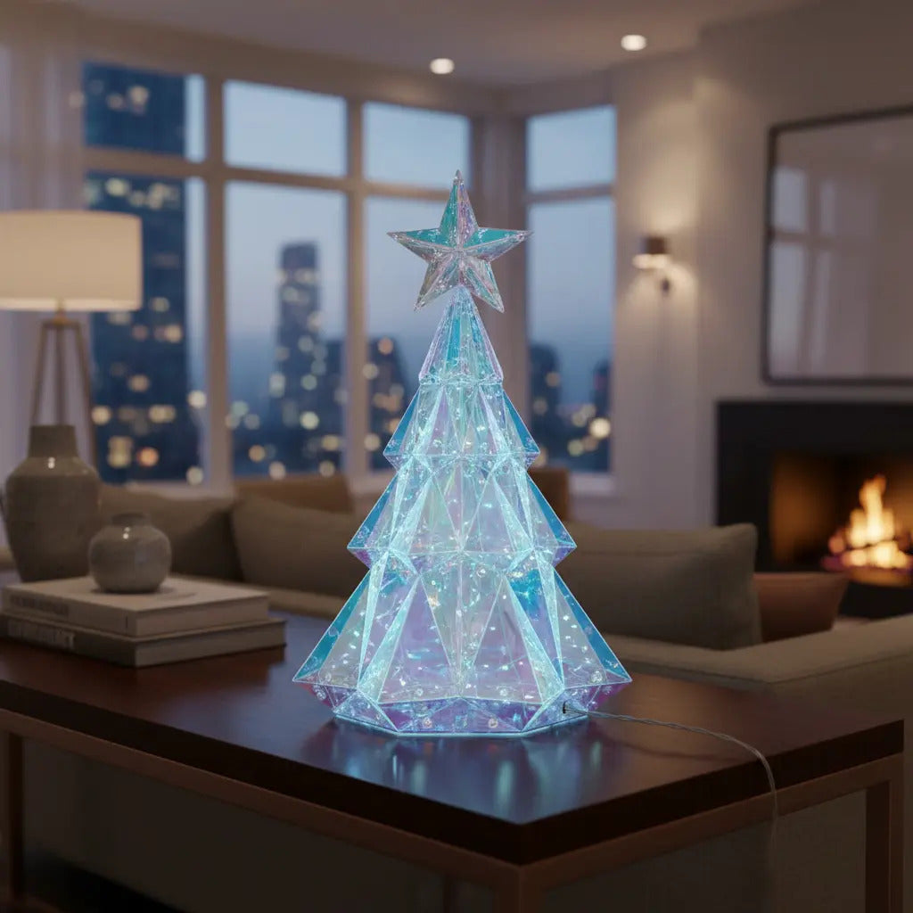 Árbol Tornasol Con Microled 40x20x20 Cm Marca Lluvia