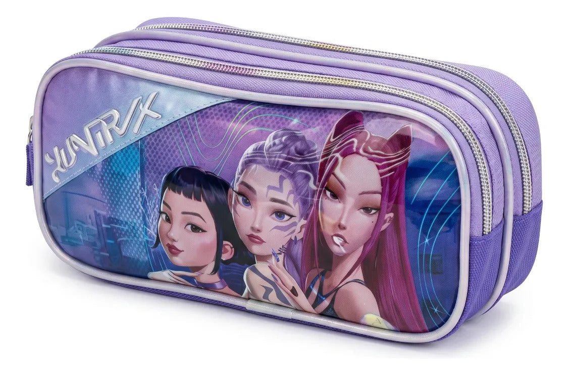 Set Primaria Ruz Tres Piezas Huntrix Con Mira Rumi Y Zoey