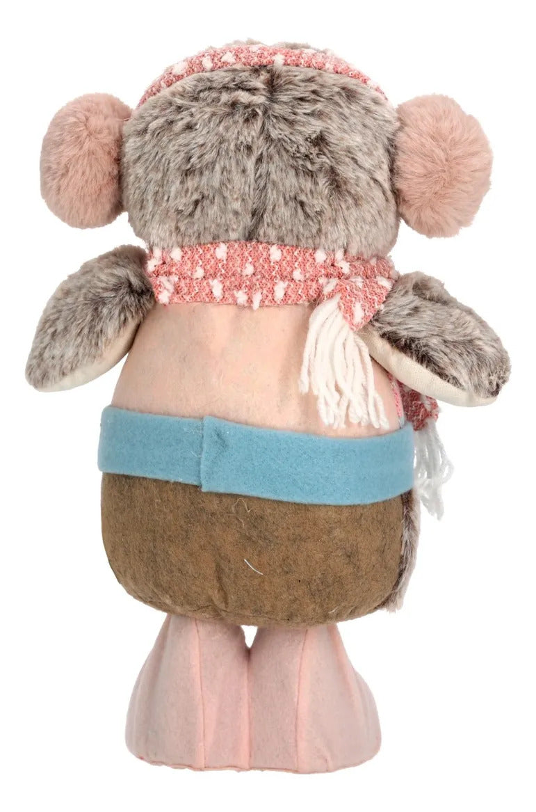Patón Lluvia Pingüino Rosa Pastel Extensible 41 cm